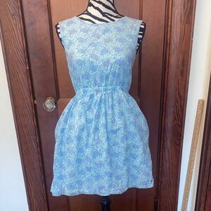 Vineyard Vines Blue and Purple Kids Dress